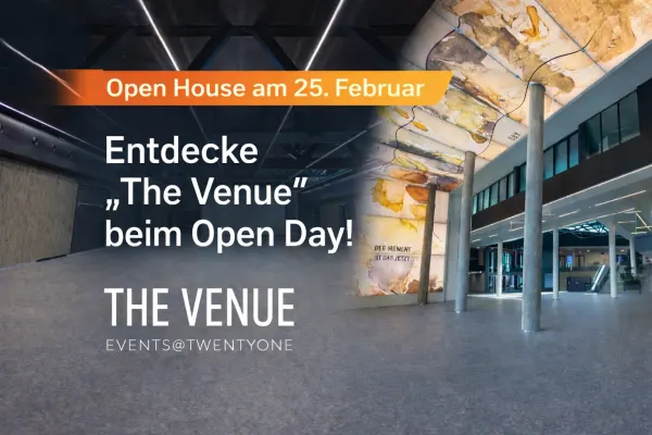 Open House am 25.02.2026.: Checkt Wiens neue Mega-Location �The Venue� (bevor es alle anderen tun)