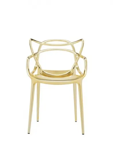 Masters Stuhl - Farbe: gold