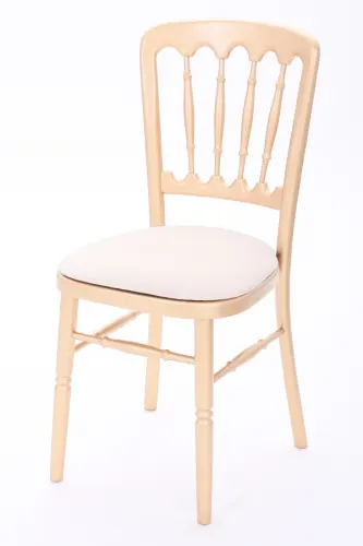 Polster f�r Gold- oder Polostuhl - Farbe: creme-wei�