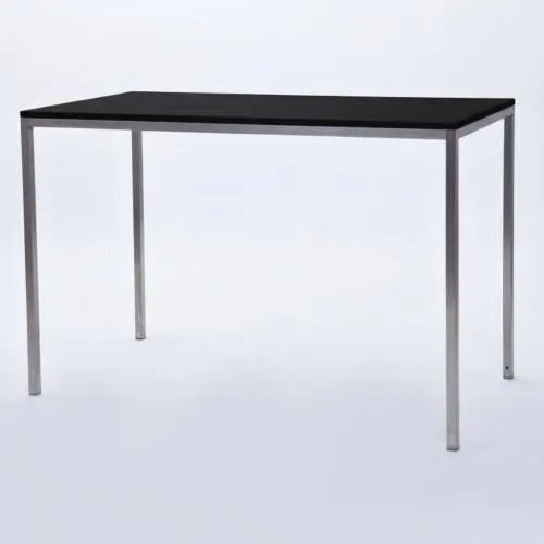 Esstisch, Niro - Gr��e: 60 x 120 cm - Platte: schwarz