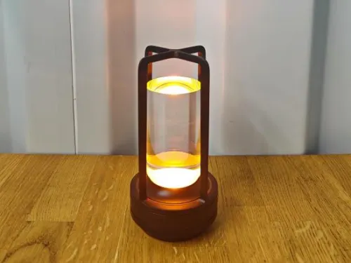 Tischlampe, Vintage - Farbe: Schwarz