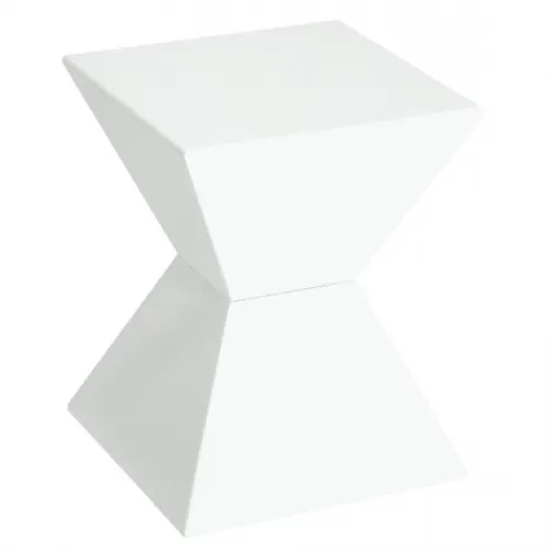 Couchtisch, Anton, 35 x 35 x 43 cm - Farbe: wei�