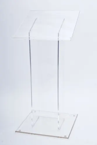Rednerpult, Plexiglas, glasklar