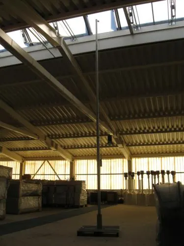 Fahnenmast mobil, 600 cm