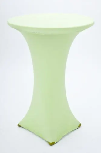 Haube f�r runden Stehtisch - Farbe: hellgr�n