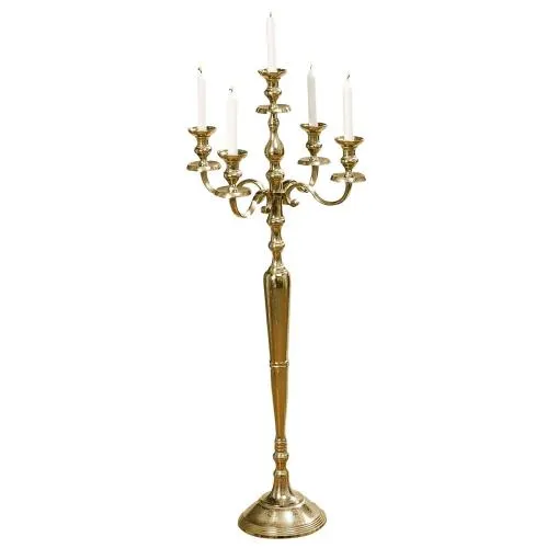 Kerzenleuchter - Variante: Gold, 120 cm hoch, gro�