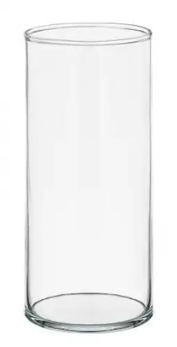 Vase, Zylinder - H�he: 23 cm - Durchmesser: 10 cm