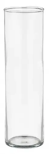 Vase, Zylinder - H�he: 28 cm - Durchmesser: 8 cm