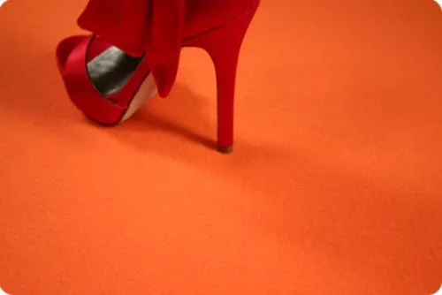 Teppich, orange #252 - Folie: ohne