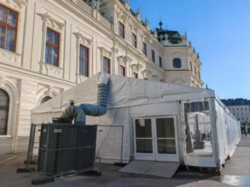 Klimager�t, Nennk�hl- und Heizleistung 45 kW