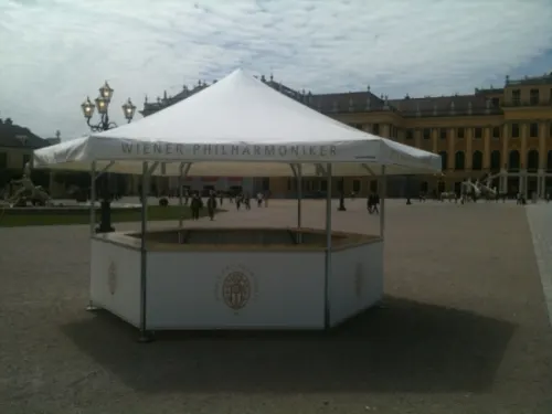 Sechseckpavillion