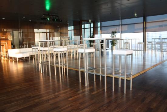 Barhocker, eckig, wei�er Polster