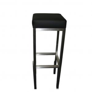 Barhocker, Niro - Sitz: Schwarz, FunctionFauxLeather