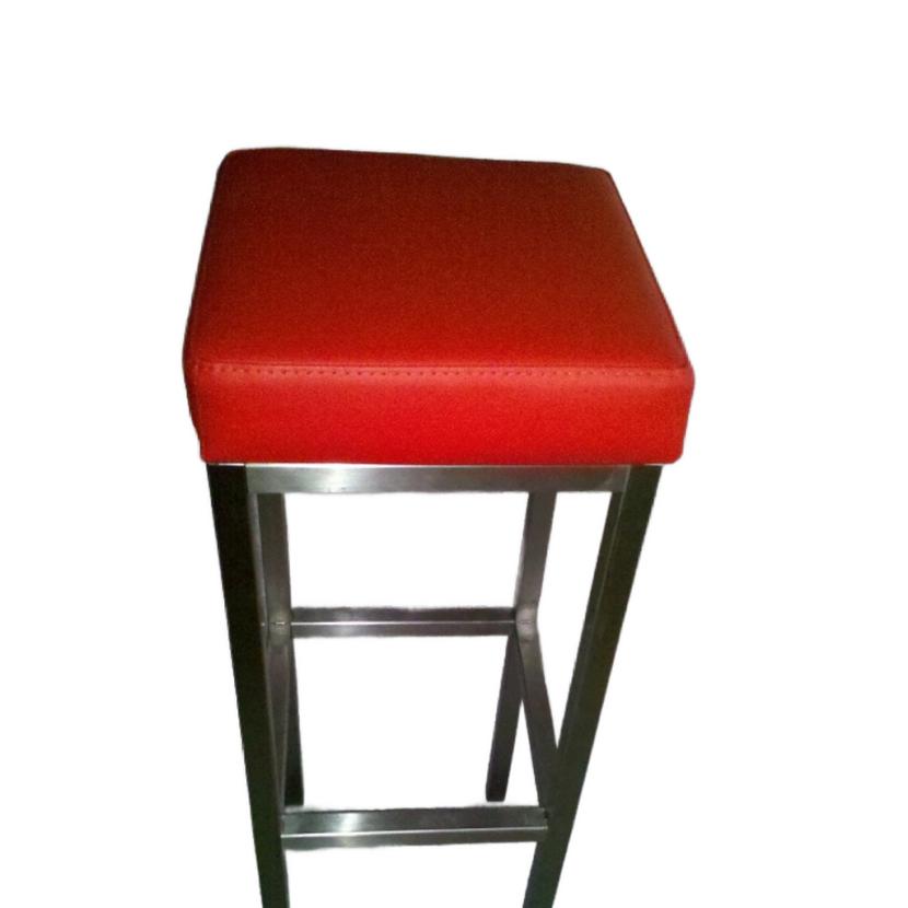 Barhocker, Niro - Sitz: Rot, FunctionFauxLeather