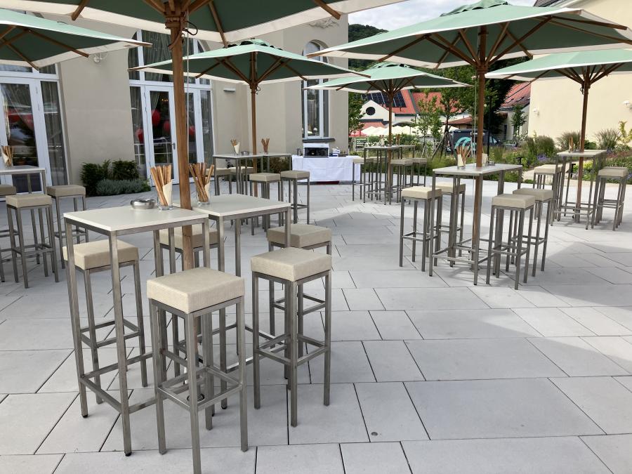 Barhocker, Niro - Sitz: Creme-wei�, FunctionFauxLeather