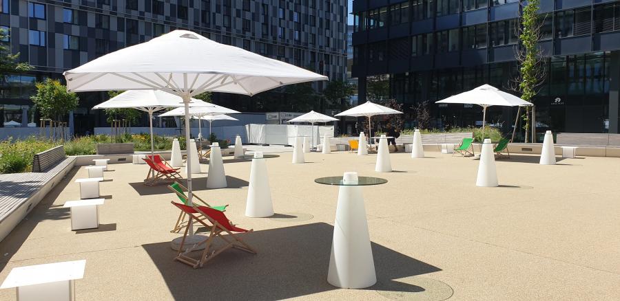 Liegestuhl - Variante: einf�rbig