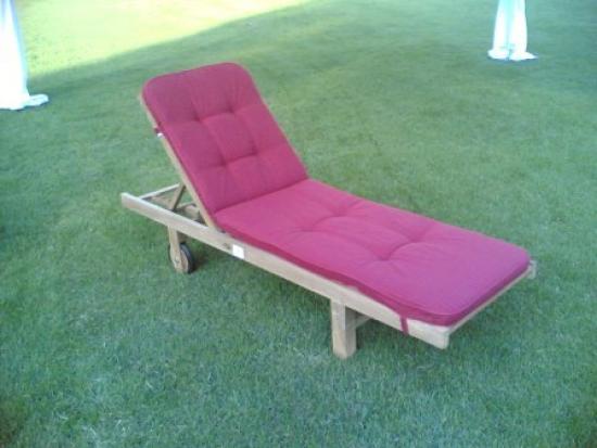 Sitzauflage f�r Gartenliege