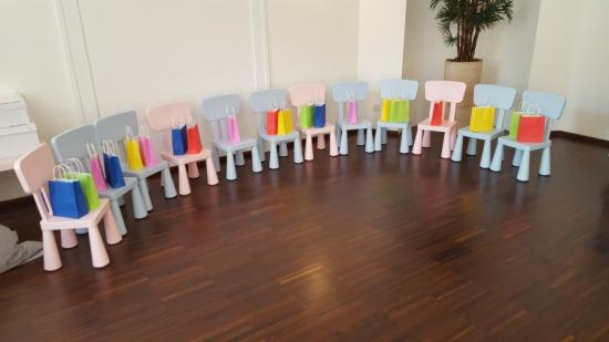 Kinderstuhl - Farbe: hellblau