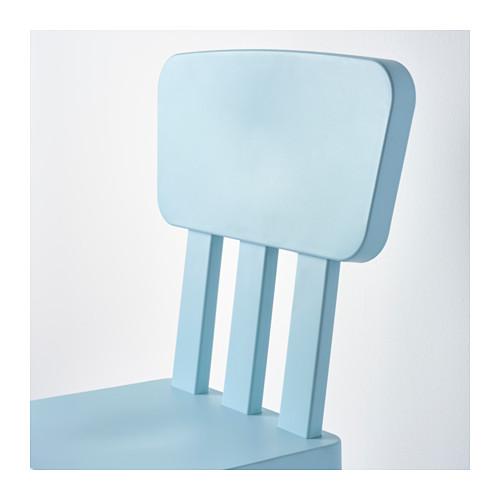 Kinderstuhl - Farbe: hellblau