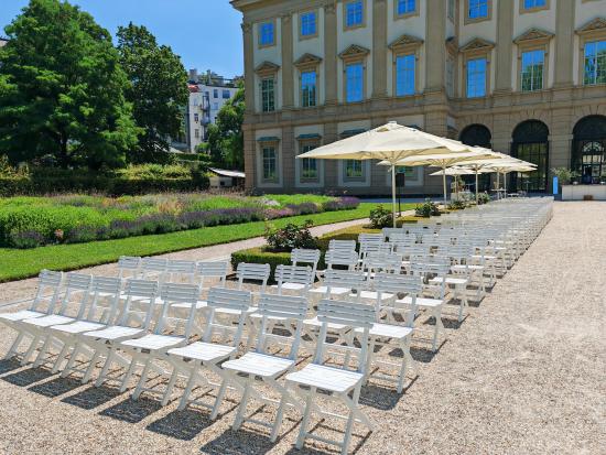 Gartenholzstuhl, wei�