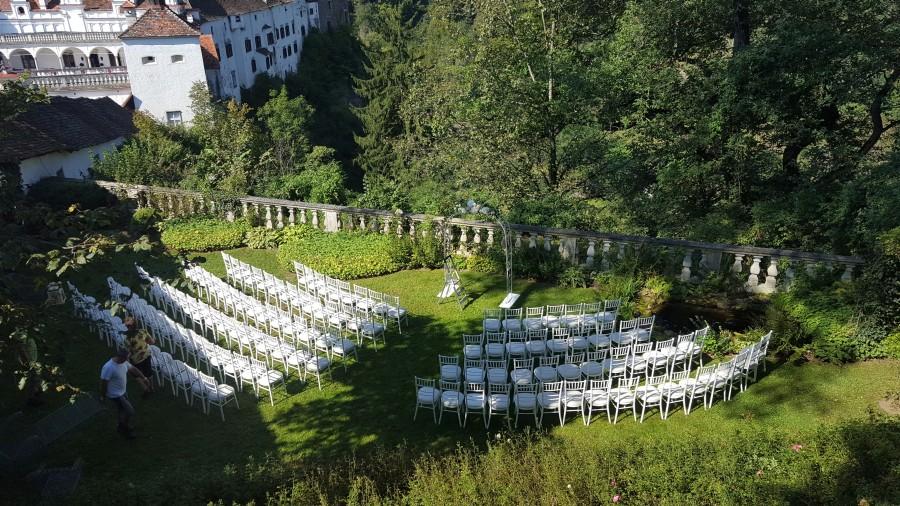 Polo Stuhl, wei� - Polster: rein-wei�