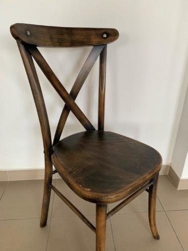 Crossback Stuhl, braun