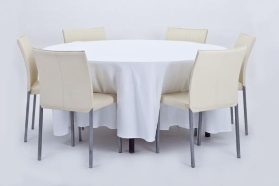 Bankett-Tisch, rund - Durchmesser: 183 cm, f�r 10 bis 12 Personen