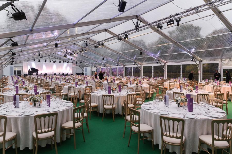 Bankett-Tisch, rund - Gr��e: 205 cm