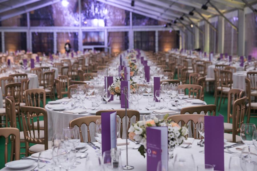 Bankett-Tisch, rund - Gr��e: 205 cm