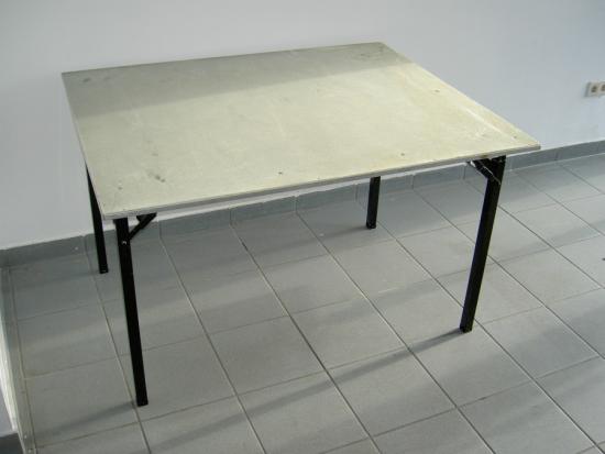 Bankett-Tisch, rechteckig - L�nge: 152 cm - Breite: 100 cm