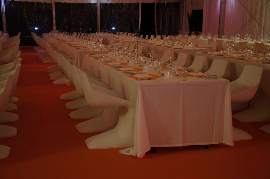 Bankett-Tisch, rechteckig - Lnge: 152 cm - Breite: 100 cm