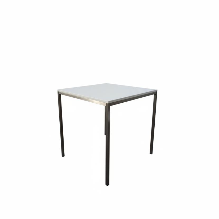 Esstisch, Niro - Gr��e: 60 x  60 cm - Platte: wei�