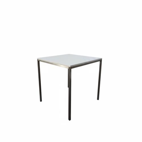 Esstisch, Niro - Gr��e: 60 x  60 cm - Platte: wei�