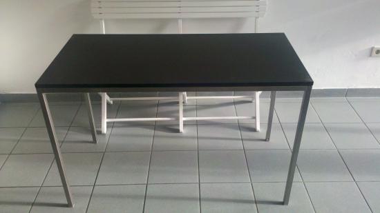 Esstisch, Niro - Gr��e: 60 x  60 cm - Platte: wei�