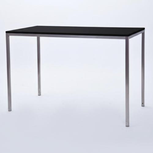 Esstisch, Niro - Gr��e: 60 x 120 cm - Platte: schwarz