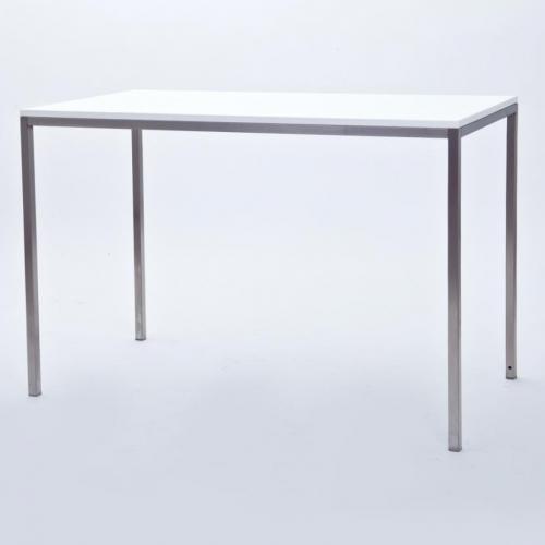 Esstisch, Niro - Gre: 80 x 120 cm - Platte: wei