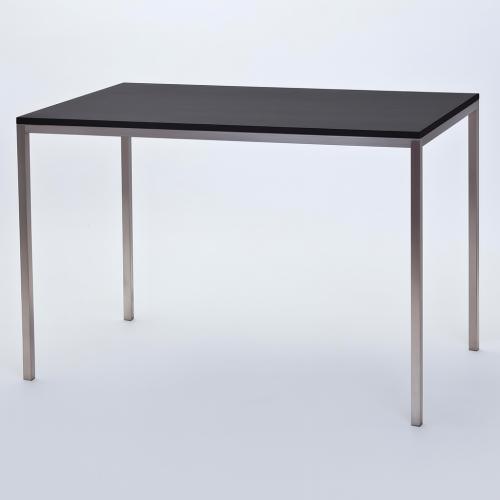 Esstisch, Niro - Gr��e: 80 x 120 cm - Platte: schwarz