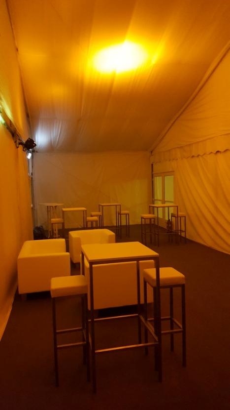 Stehtisch, Niro - Gr��e: 60 x  60 cm - Platte: wei�