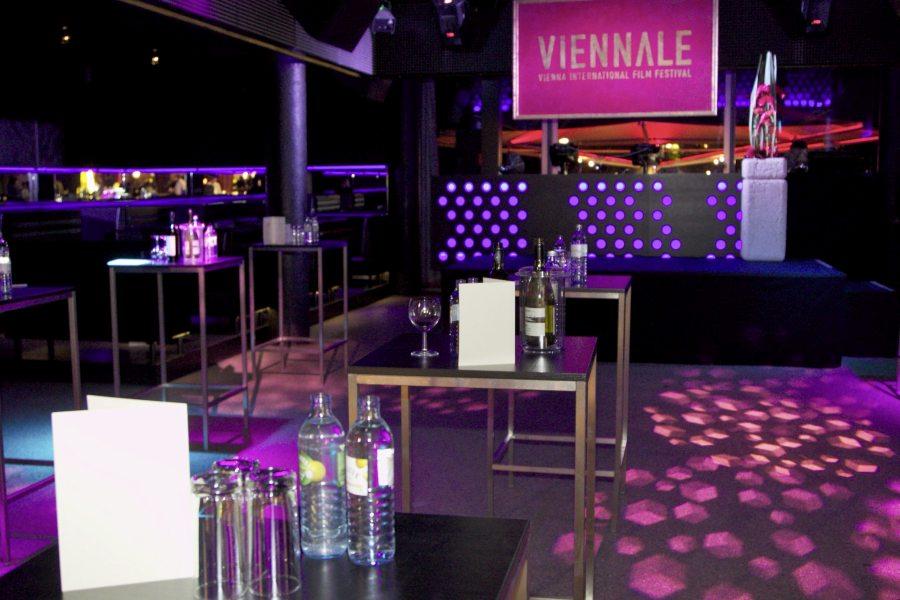 Stehtisch, Niro - Gr��e: 60 x  60 cm - Platte: schwarz