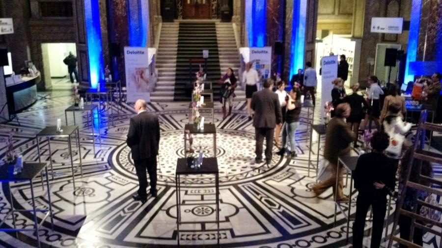 Stehtisch, Niro - Gr��e: 60 x  60 cm - Platte: schwarz