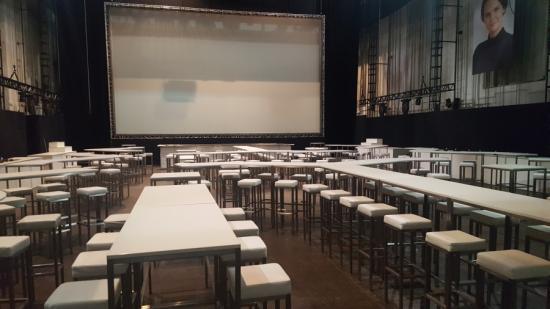 Stehtisch, Niro - Gr��e: 60 x 120 cm - Platte: wei�