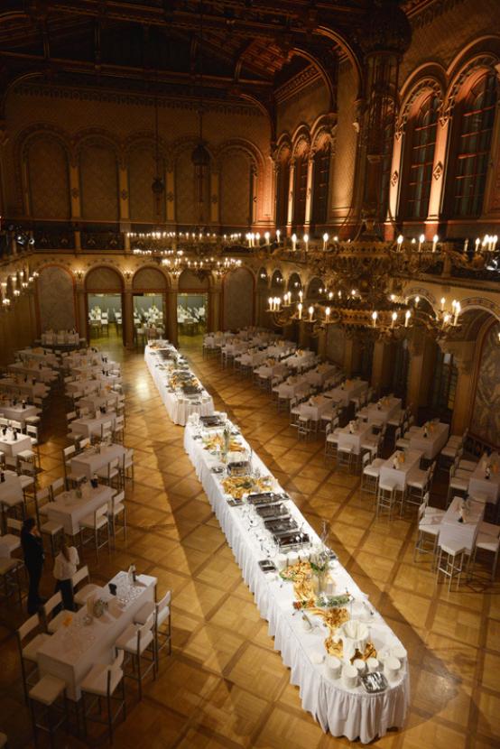 Stehtisch, Niro - Gr��e: 60 x 180 cm - Platte: wei�