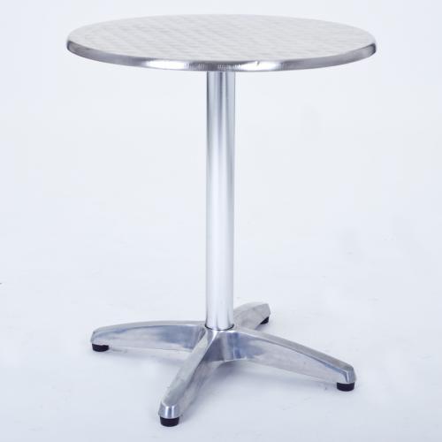 Alukaffeehaustisch - Variante: rund, 60 cm