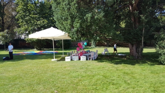 Kindertisch - Farbe: rosa