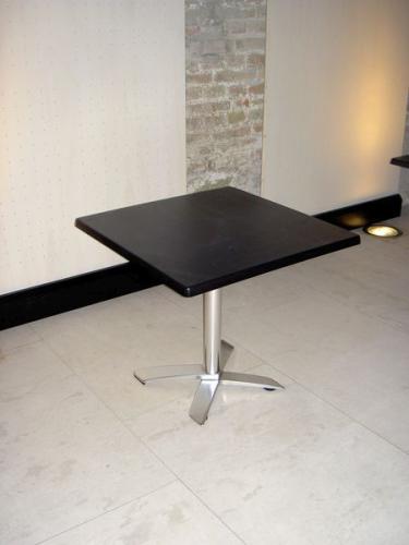 Kaffeehaustisch, eckig - Farbe: wei�