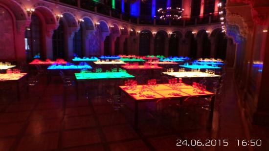Nirotisch, Gala, 150 x 225 cm, mit LED - Beleuchtung