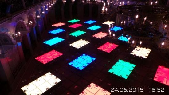 Nirotisch, Gala, 150 x 225 cm, mit LED - Beleuchtung