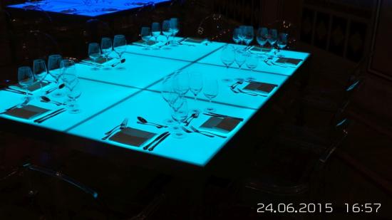 Nirotisch, Gala, 150 x 225 cm, mit LED - Beleuchtung
