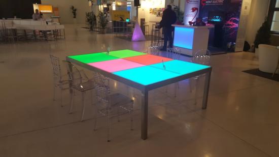 Nirotisch, Gala, 150 x 225 cm, mit LED - Beleuchtung