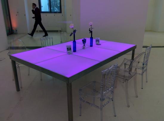 Nirotisch, Gala, 150 x 225 cm, mit LED - Beleuchtung